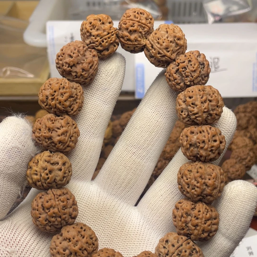 金刚菩提手串21mm梁产区梅花矮桩原价400