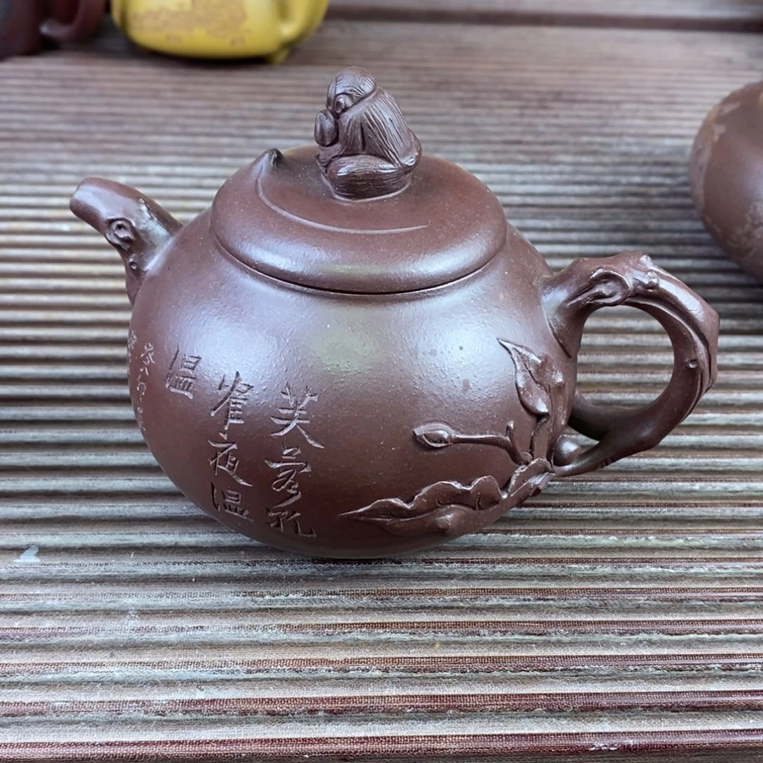 紫砂茶壶原矿手工146