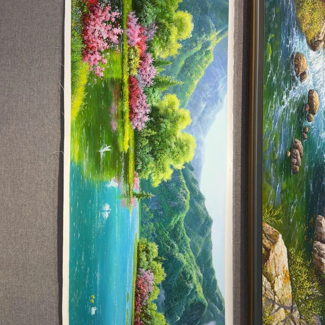 油画在干嘛啊我的天