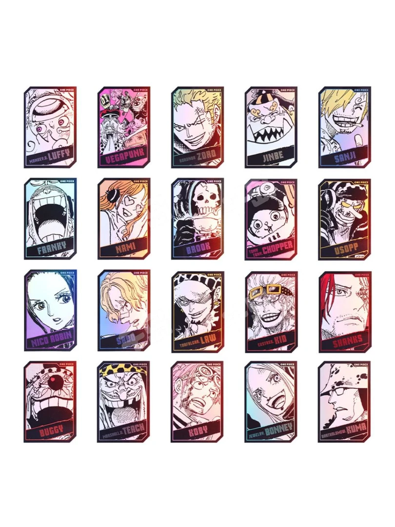 【海贼王】ONE PIECE JF2025全息卡   日谷盲盒代拆