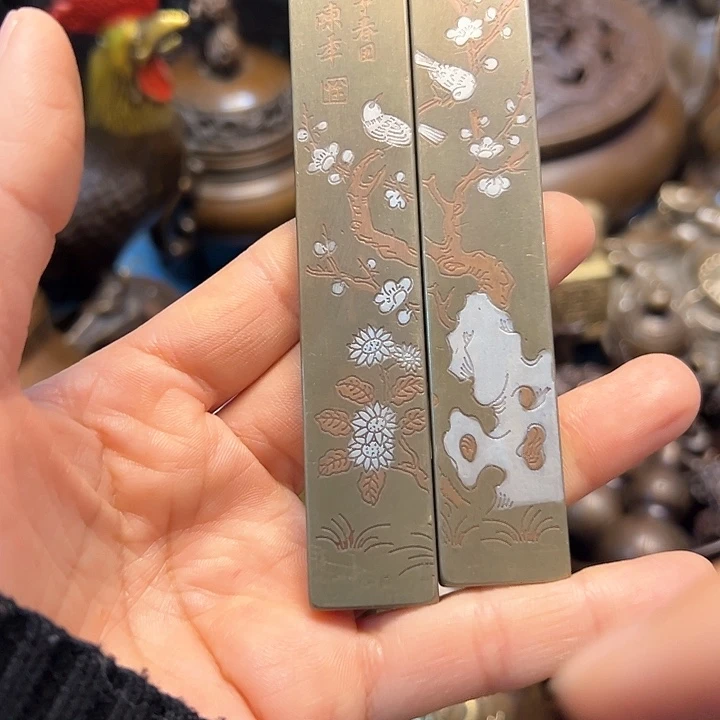 铜器摆件老王直播间