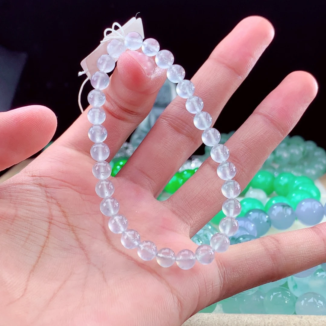 未镶嵌手串翡翠天然翡翠