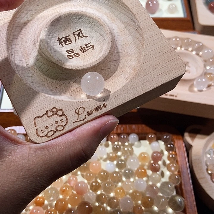 唐****水晶手链未镶嵌兔毛水晶单珠