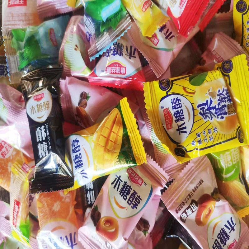 木糖醇糖尿人中老年儿童糖果休闲零食多种口味软硬糖酥糖结婚喜糖