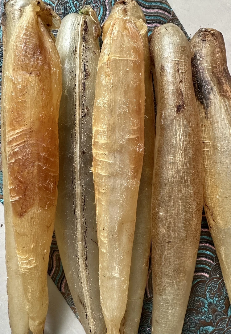 野竹叶公筒鱼胶   老腊  海产干货