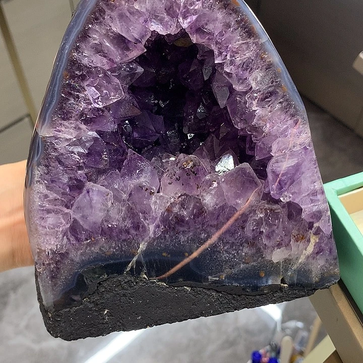 银S925镶嵌紫晶大型摆件（非配饰）拍14单