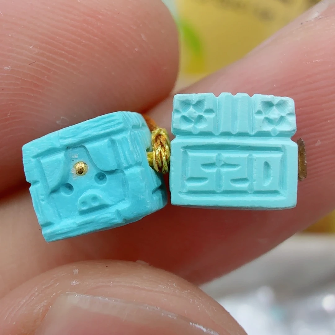 绿松石未镶嵌配饰