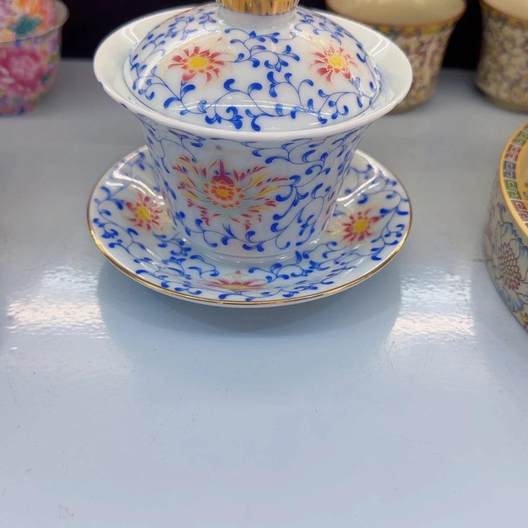 这些盖碗真好看！！！