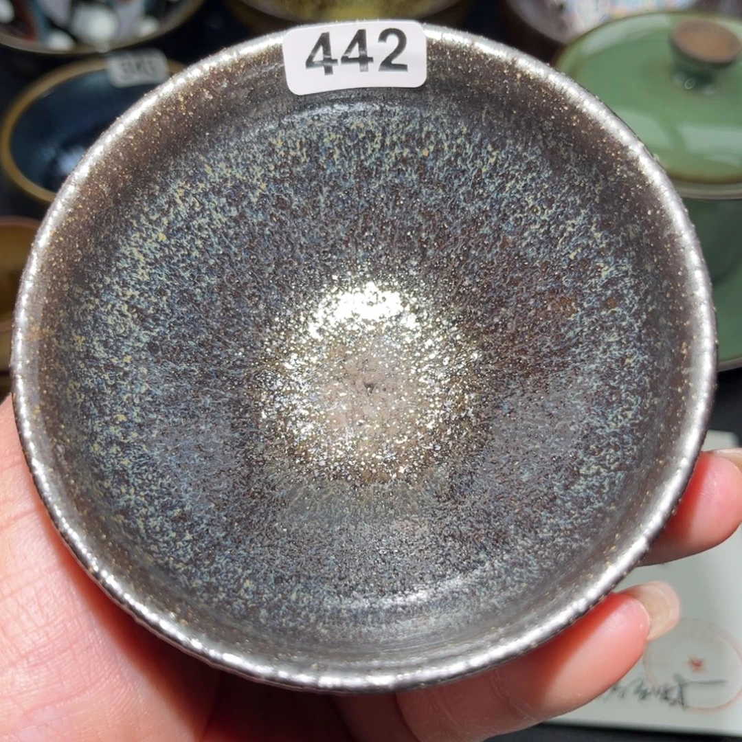 茶盏442 建盏单盏放大漏…………