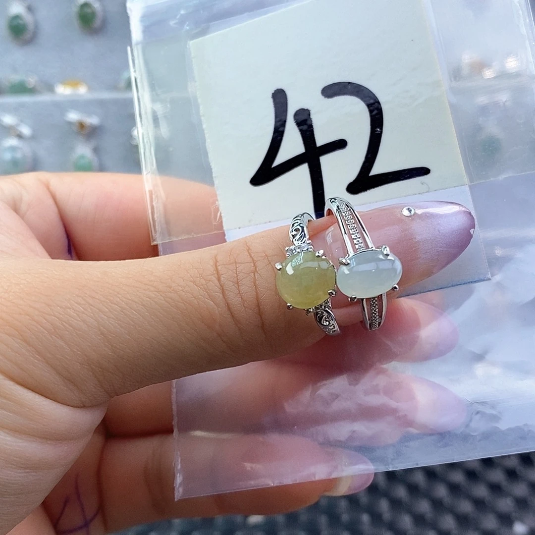 翡翠未镶嵌戒指缅甸