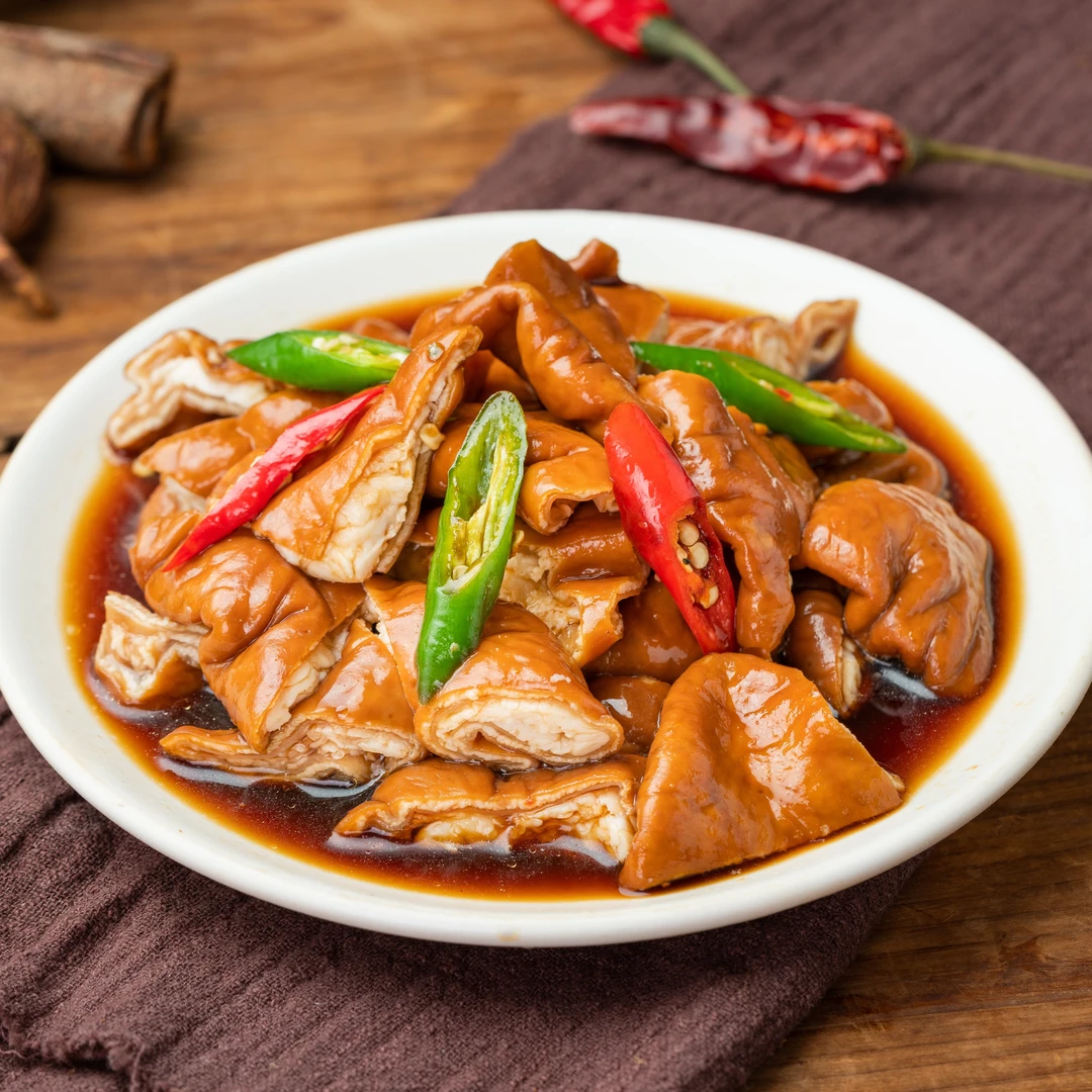 【超值福利】龙大美食轻卤肥肠500g*2袋洗八遍去油率85%甄选食材 Z