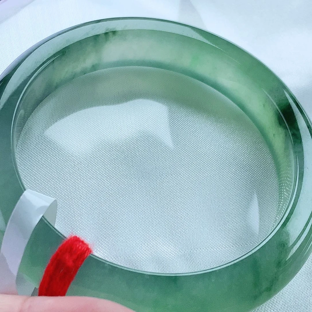 未镶嵌手镯翡翠56圈