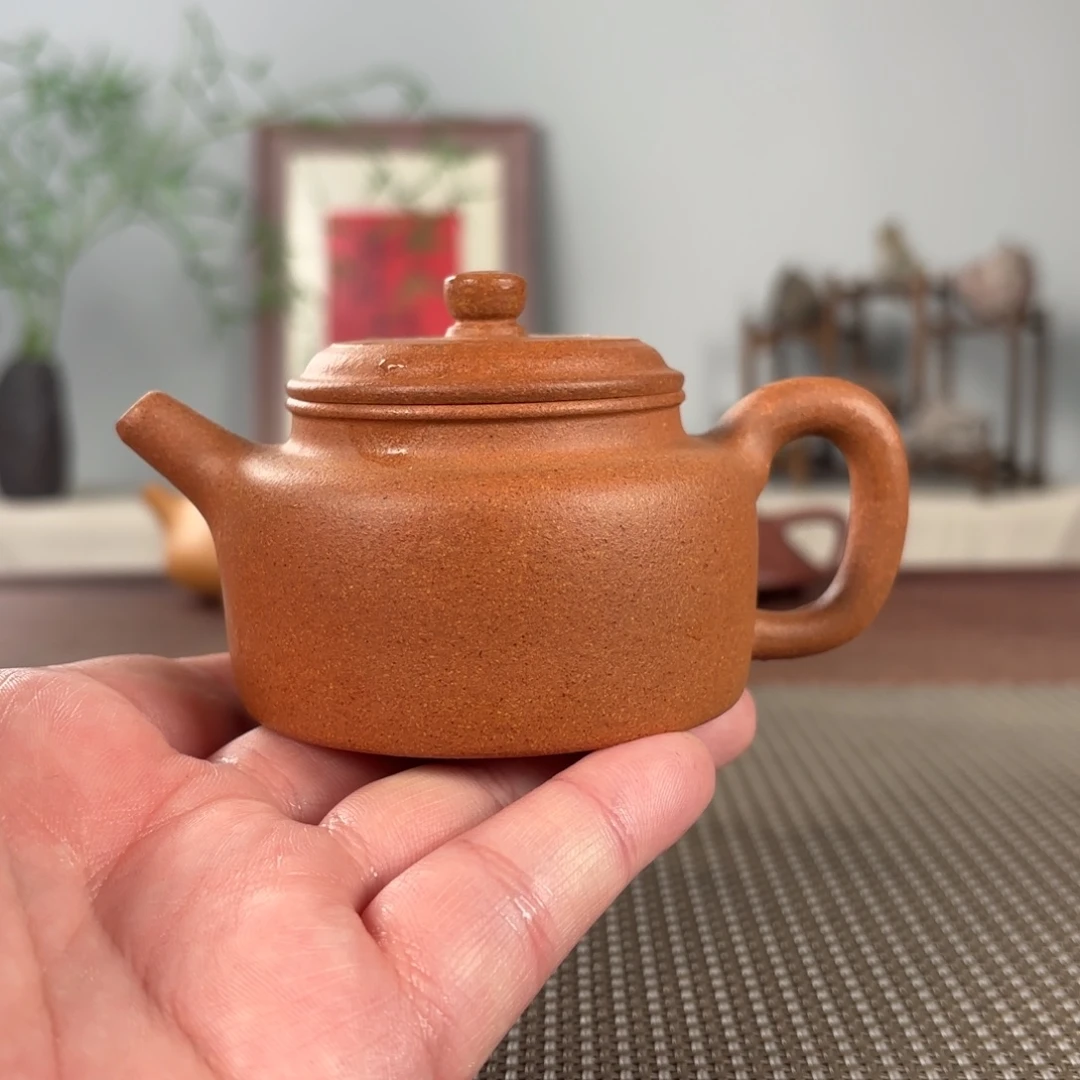 茶壶紫砂黄龙山原矿紫砂壶