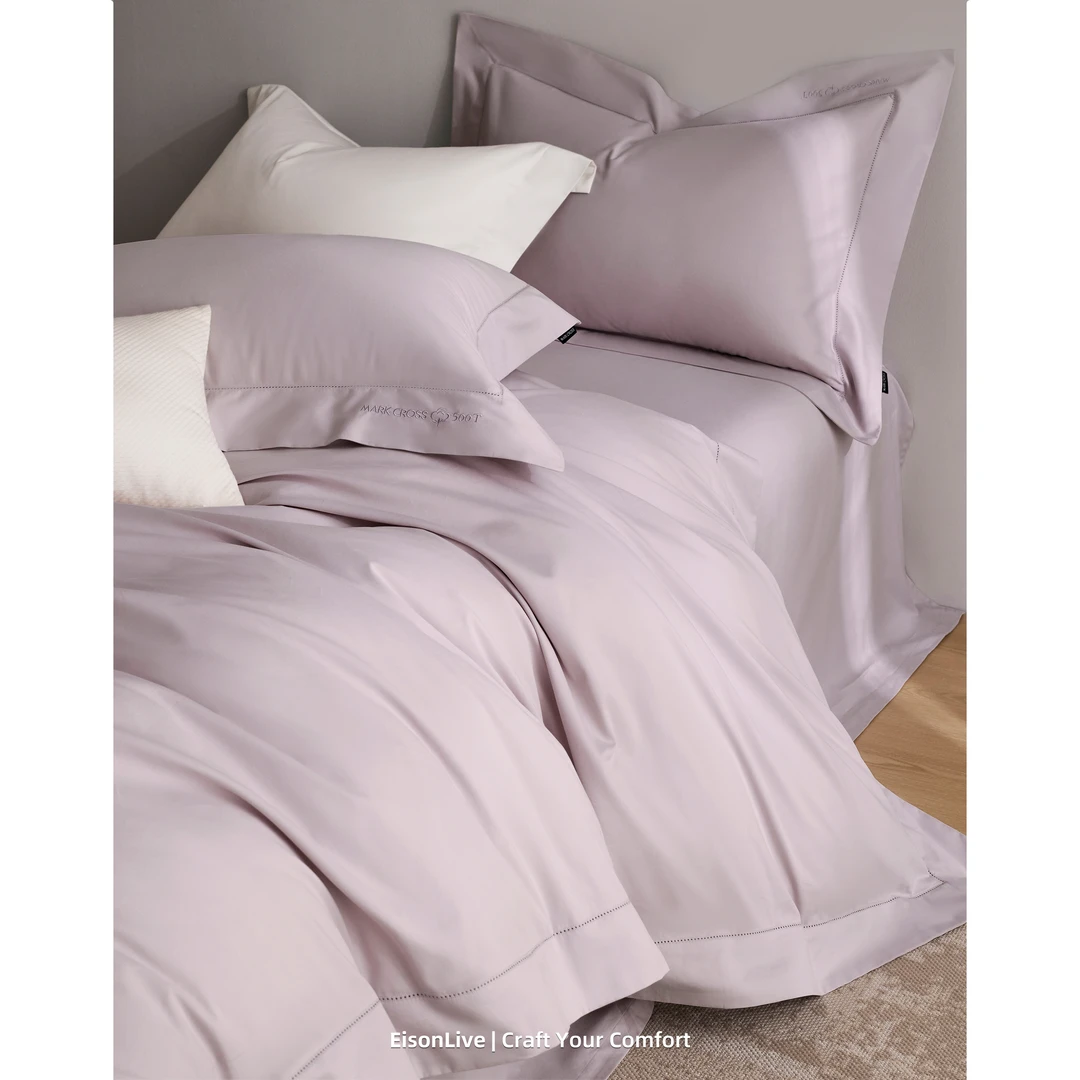 摩卡慕斯 100支长绒棉磨毛100%棉四件套冬款厚实保暖秋冬