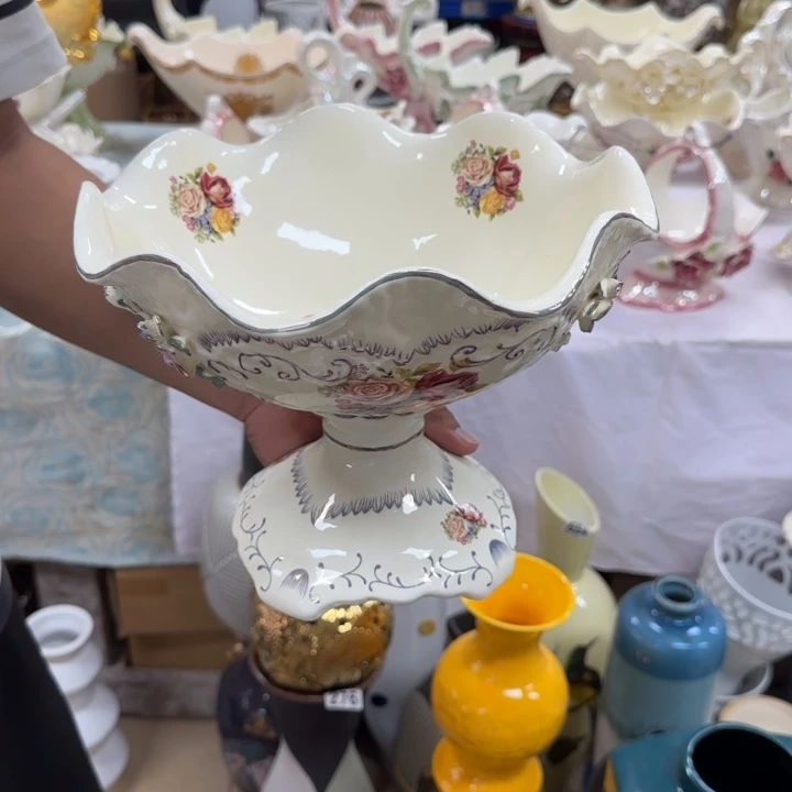 瓷片陶瓷艺术花瓶陶瓷摆件