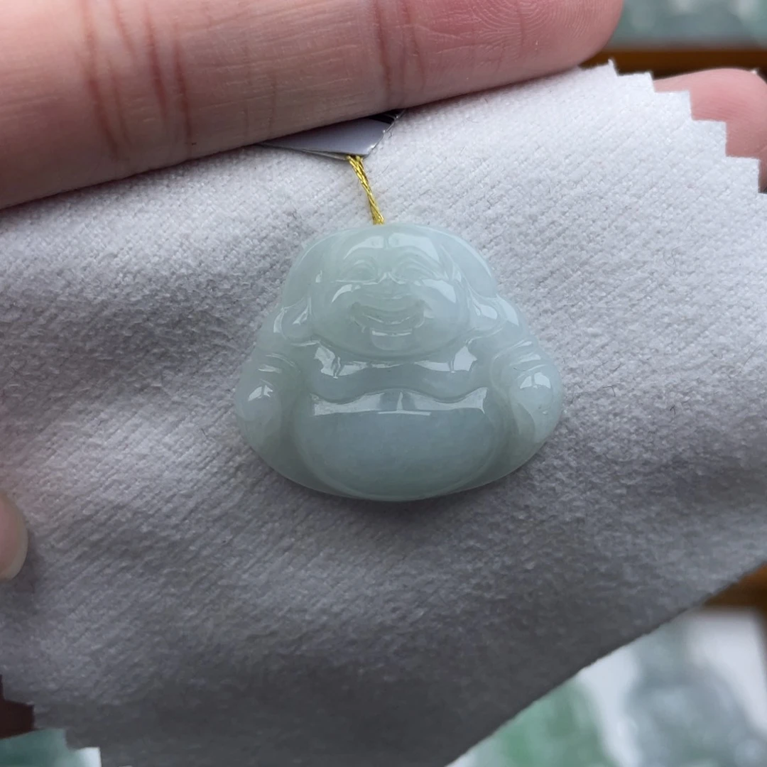 颈饰未镶嵌翡翠佛公