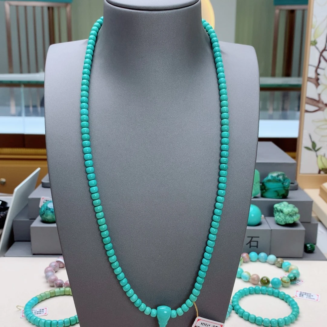 未镶嵌绿松石珠宝奇石