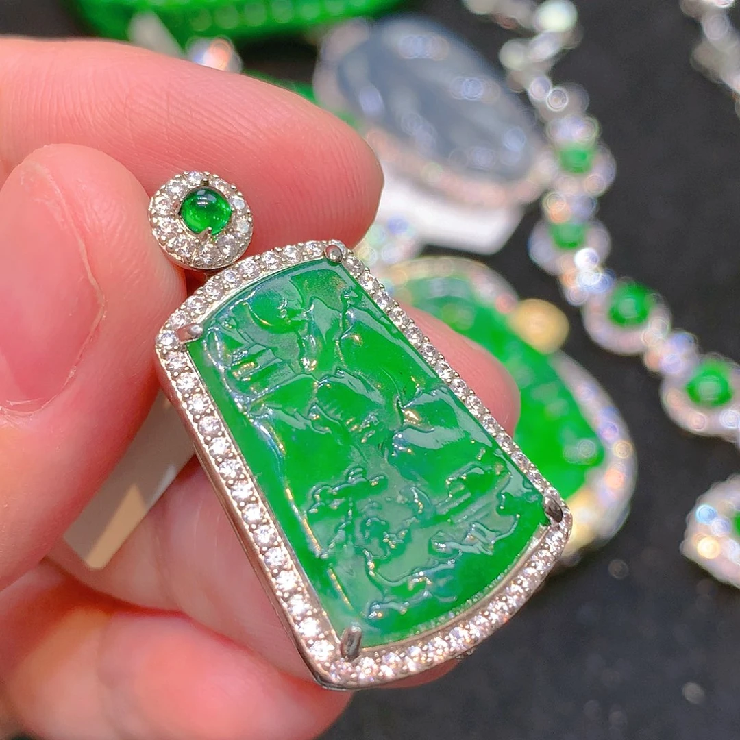 吊坠(不含链)未镶嵌翡翠翡翠