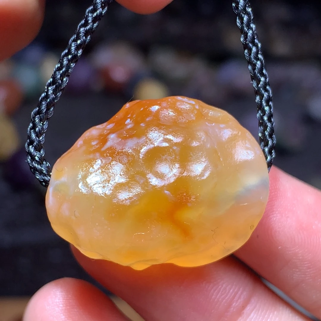 未镶嵌玛瑙/玉髓珠宝半成品