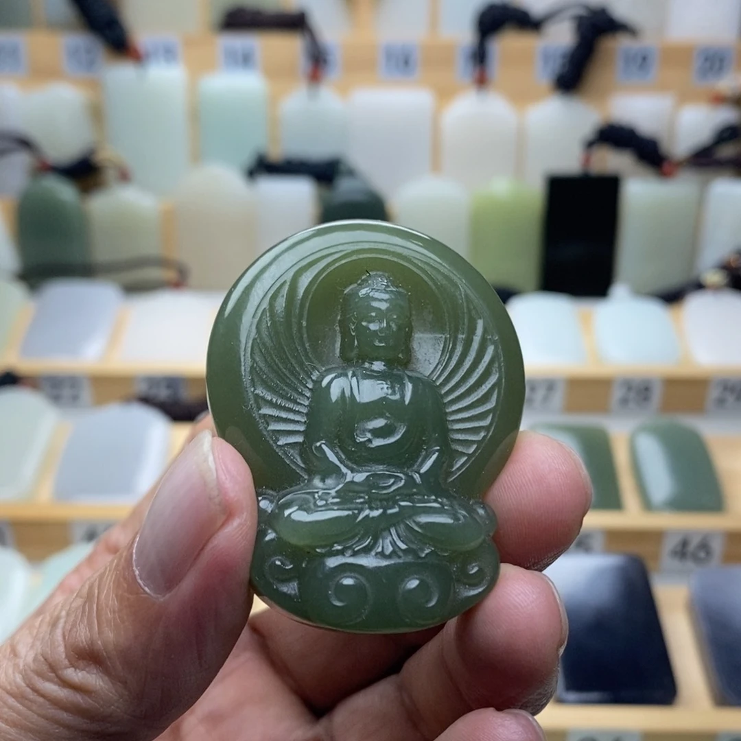 未镶嵌和田玉挂件