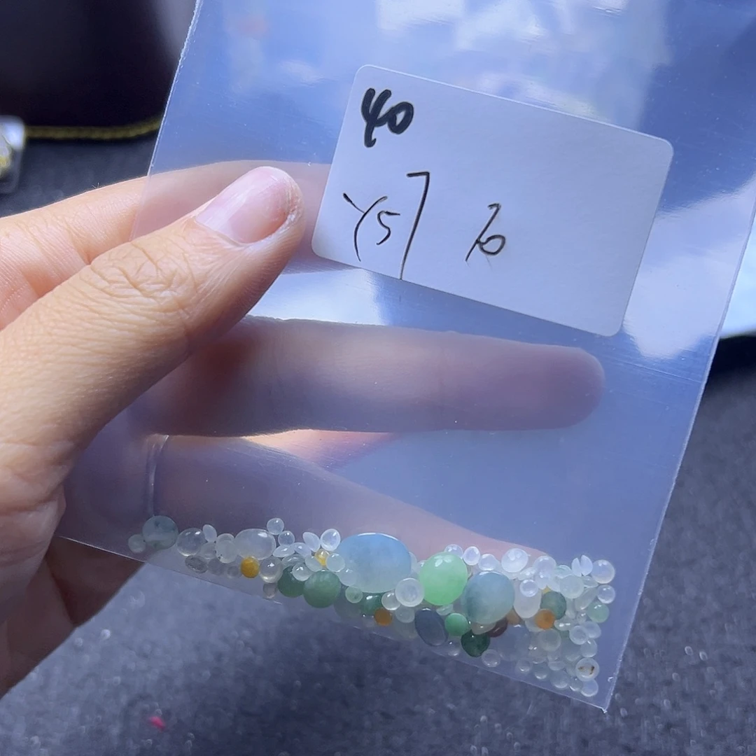 石***石翡翠散珠翡翠裸石