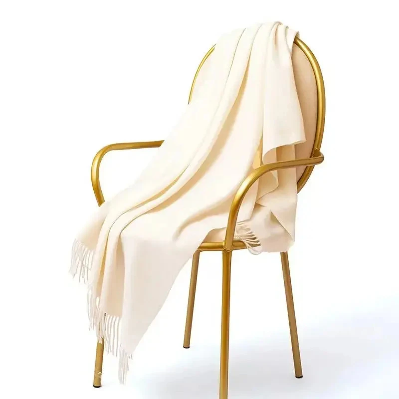 （芯片顶板）百分羊绒 绵羊毛围巾男女同款百搭