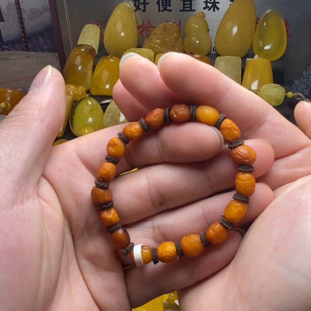 琥珀未镶嵌裸石蜜蜡