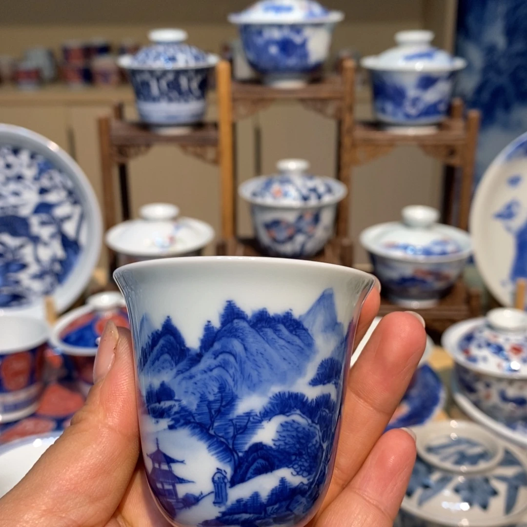 景德镇陶瓷手工手绘