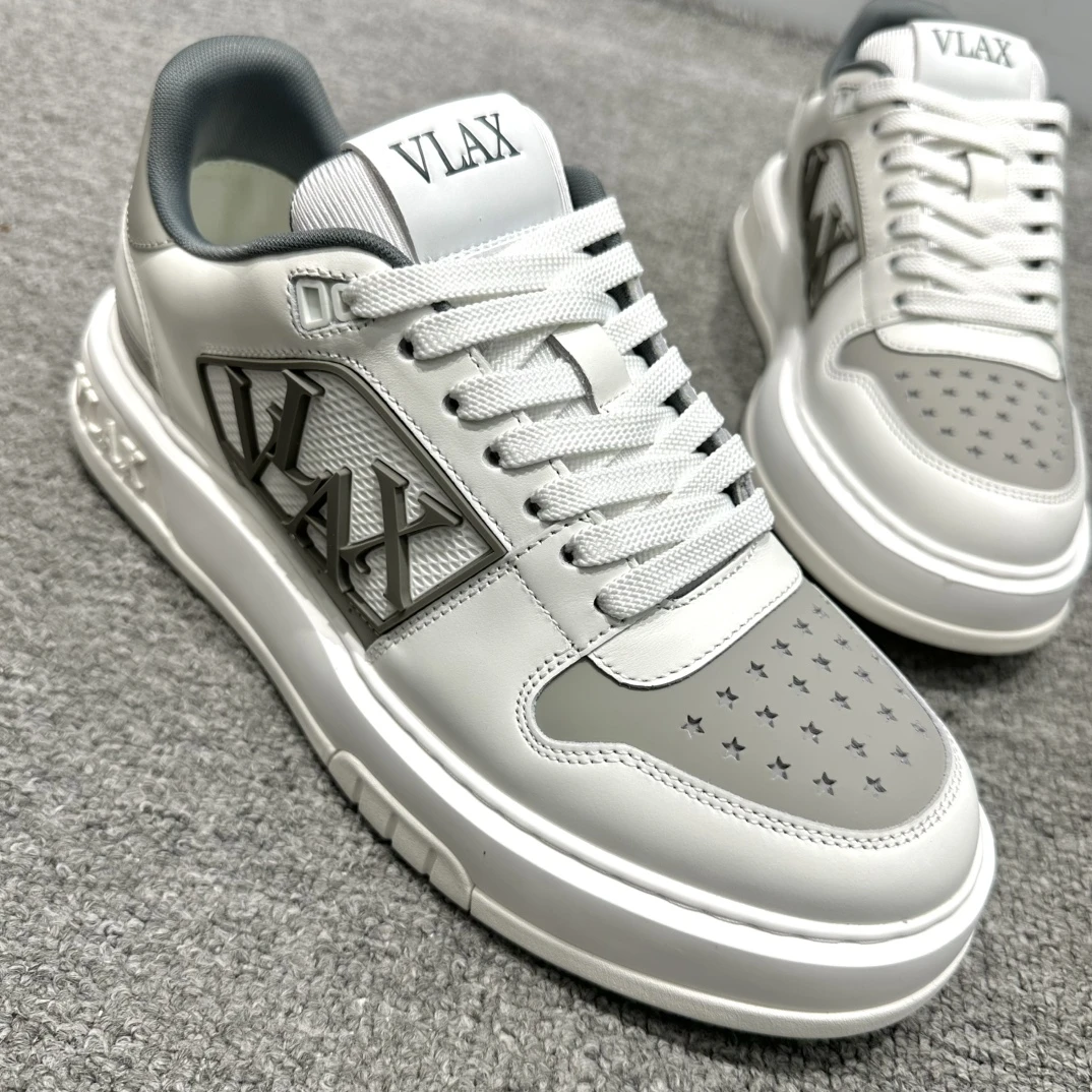 【V-LAX高端鞋子】新款休闲鞋真皮鞋安脚舒服软底软面舒适男士潮流