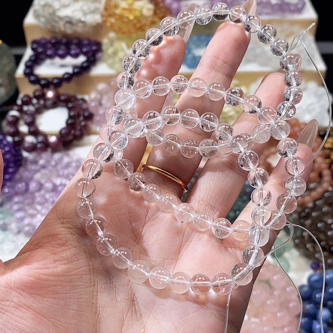 水晶手链未镶嵌白阿赛