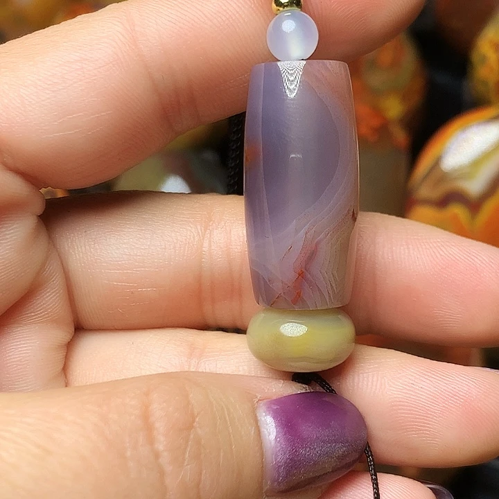 小***芬玛瑙/玉髓未镶嵌手链