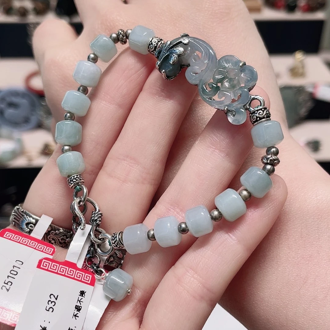 足银复古纯银手链