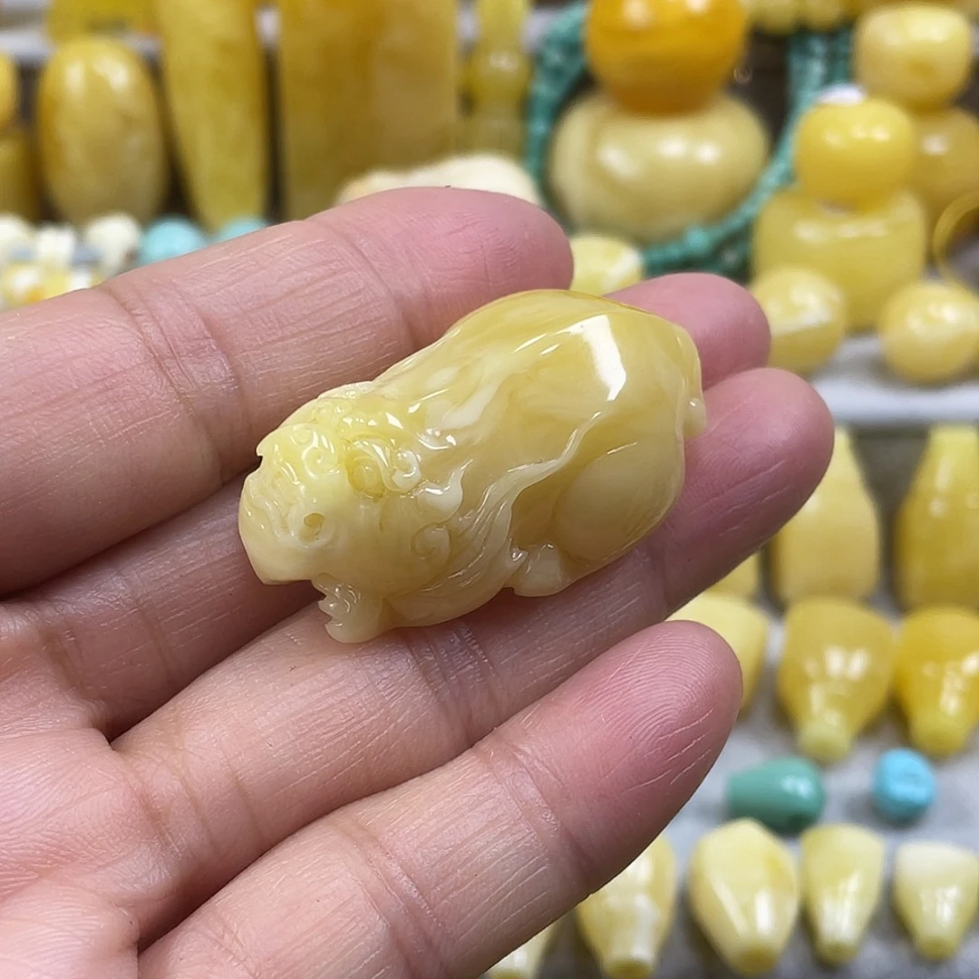 蜜蜡未镶嵌裸石1号