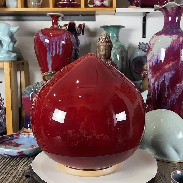 春***天瓷片神垕镇钧瓷艺术