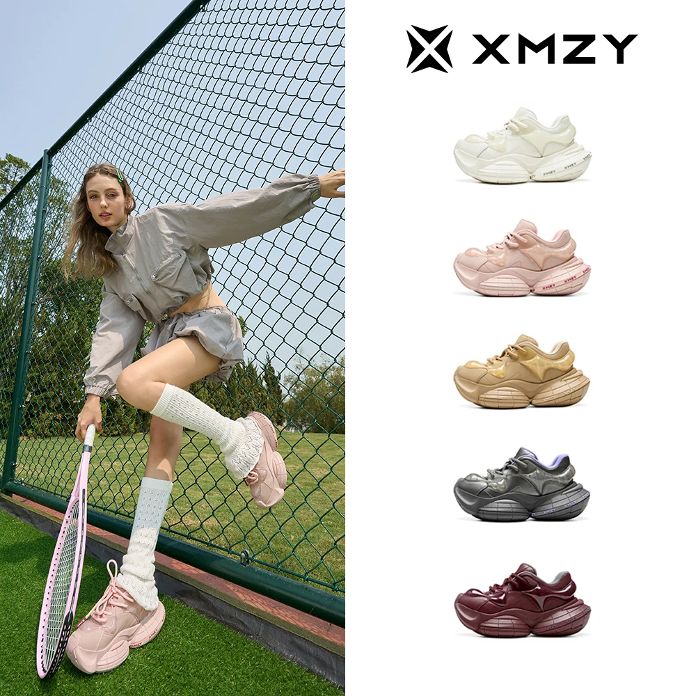 【极夜光轮】XMZY2025春季新款原创时尚百搭设计厚底增高老爹厚底鞋