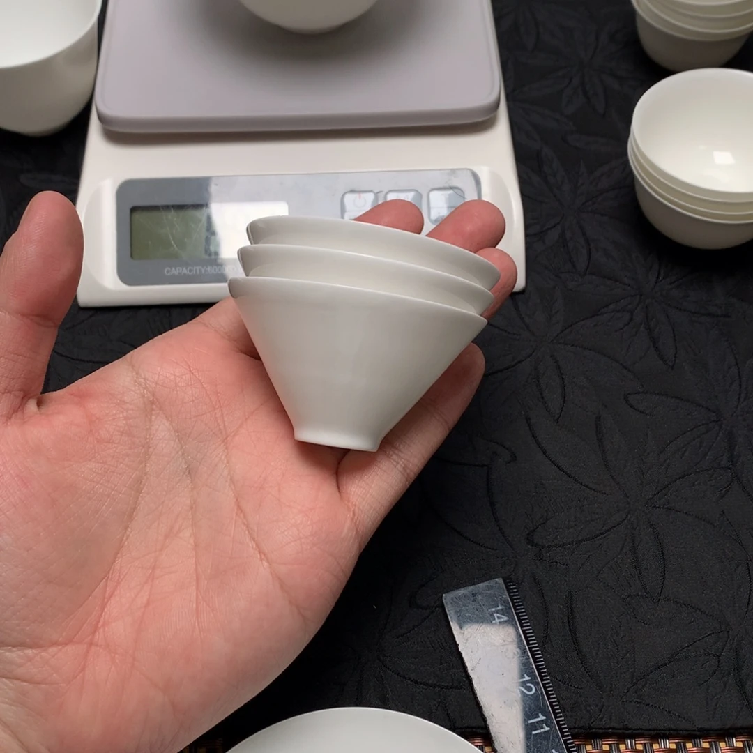 熊***猫3个杯骨瓷薄胎茶具骨瓷薄胎茶具