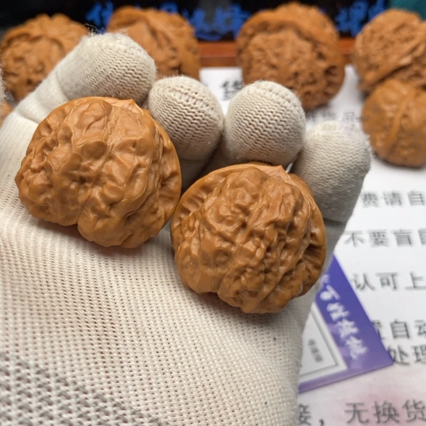 【闪购商品】把件文玩核桃小**河24蛤蟆