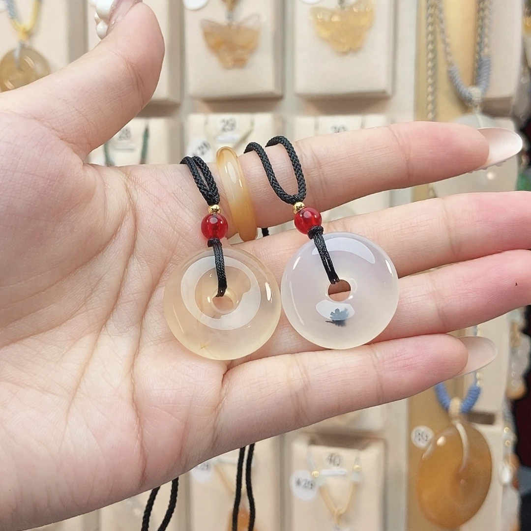 玛瑙/玉髓未镶嵌颈饰