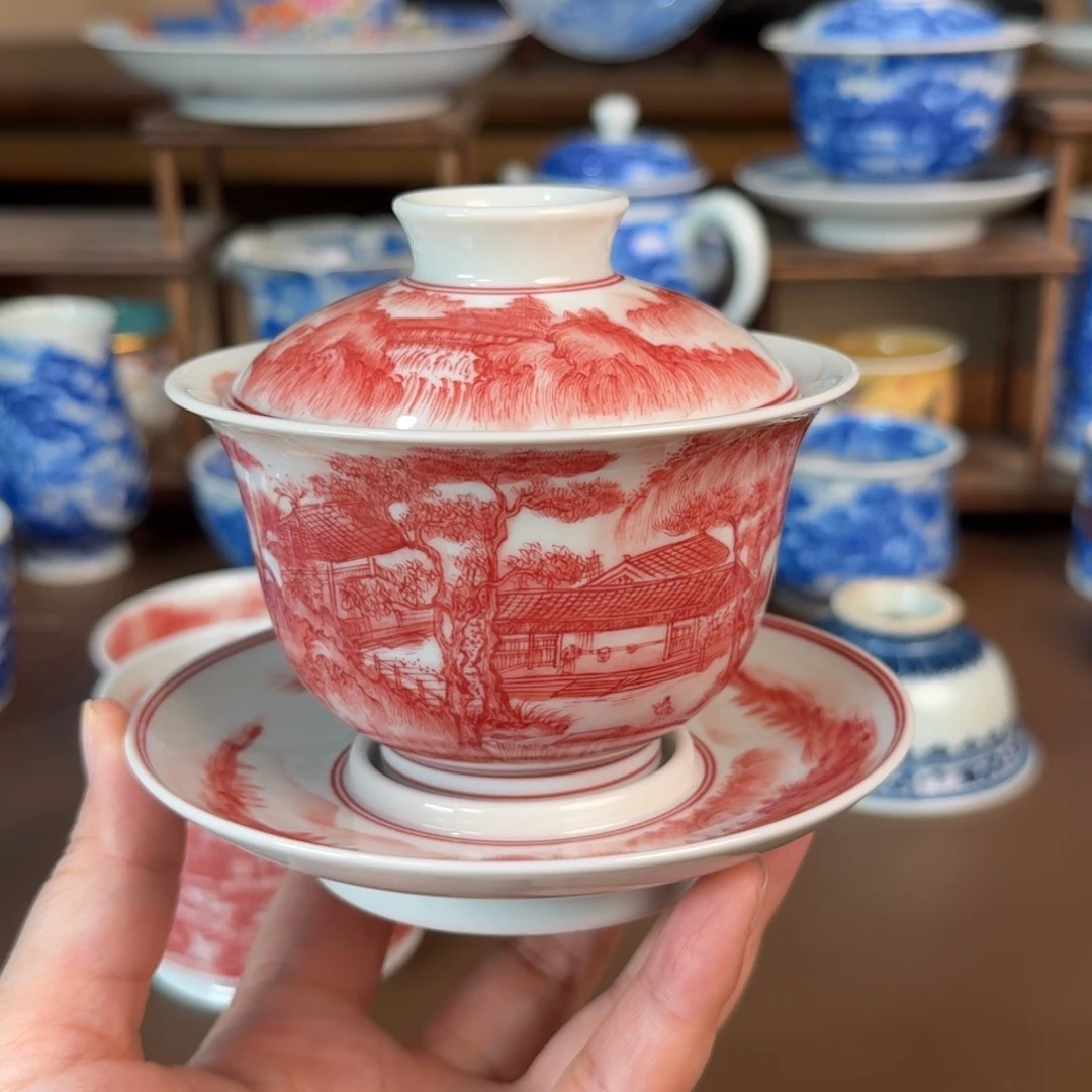 景德镇陶瓷手工手绘