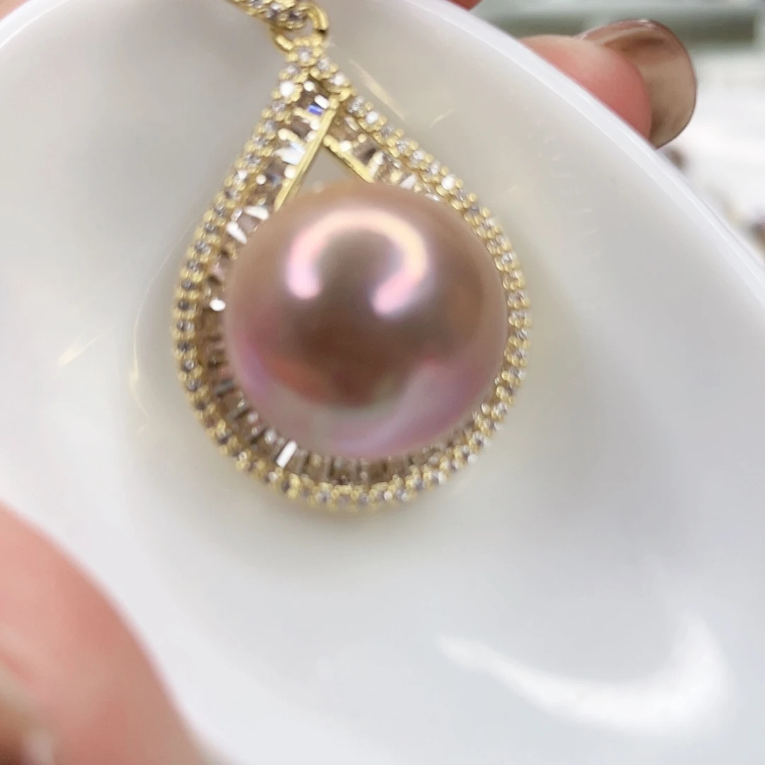 淡水珍珠颈饰合金