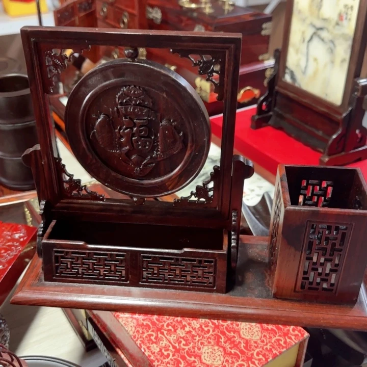 琉璃手工艺品红木工艺品