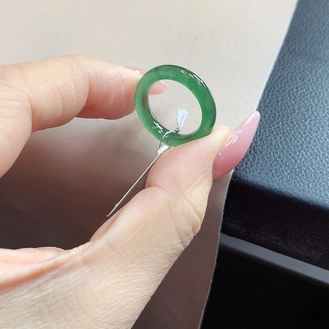 未镶嵌戒指翡翠10.11号