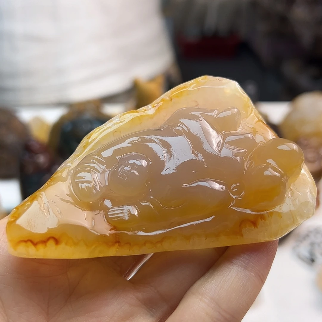玛瑙/玉髓未镶嵌颈饰