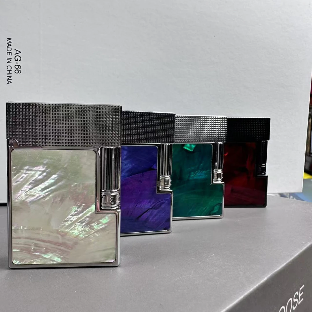 克雷斯四面彩贝短板朗声钢音侧滑男士打火机复古