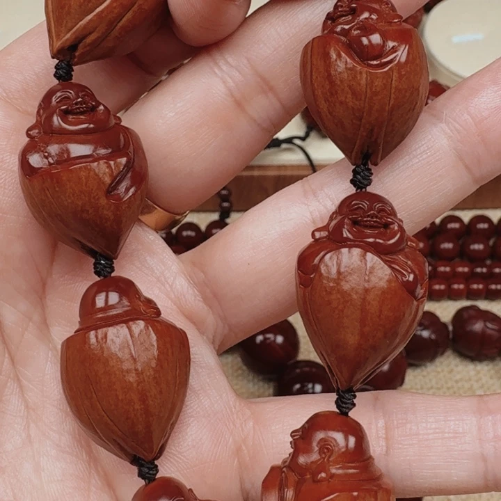 光背弥勒原皮橄榄核