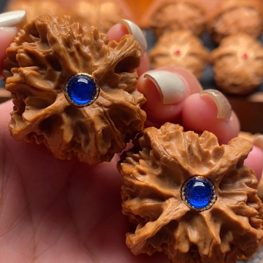 文玩核桃把件39尺苹果园狮子头