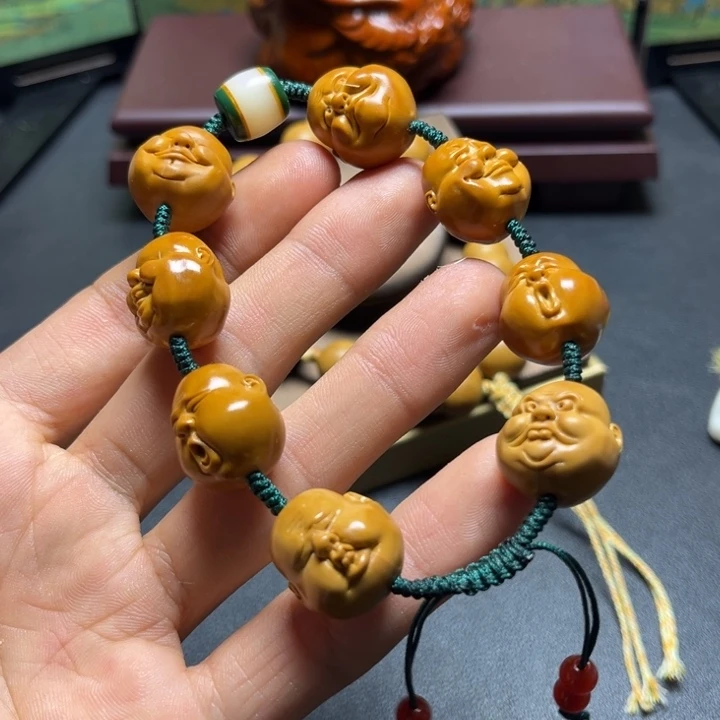 橄榄核手串/手链橄榄核雕百态