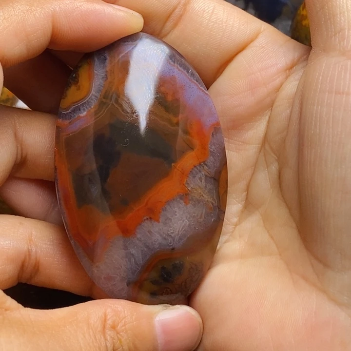 玛瑙/玉髓吊坠(不含链)未镶嵌老*