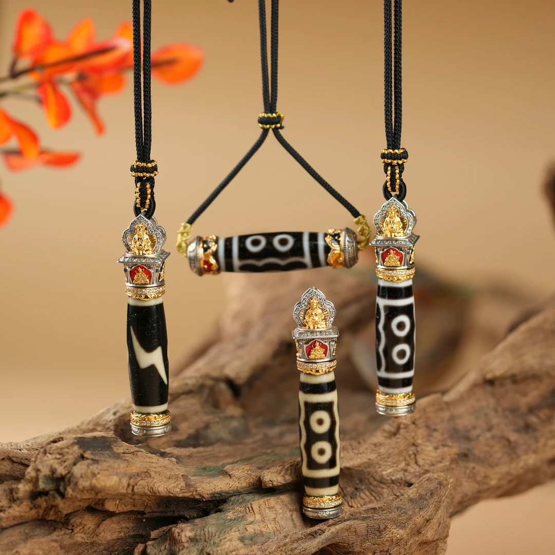 壹加小青|上肯五路银镶吊坠系列多样性发一