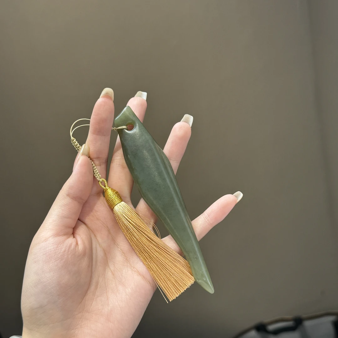 【金媛珠宝】GY和田玉玉鱼挂件多样性发一